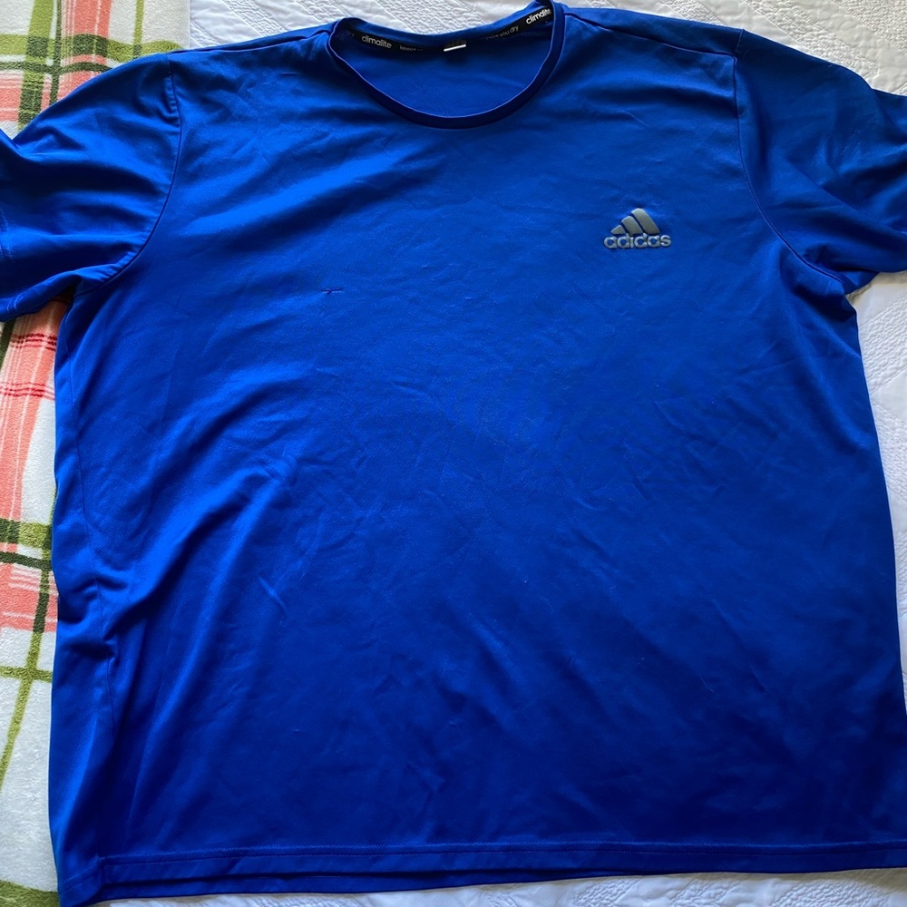 Cobalt blue men’s Adidas shirt